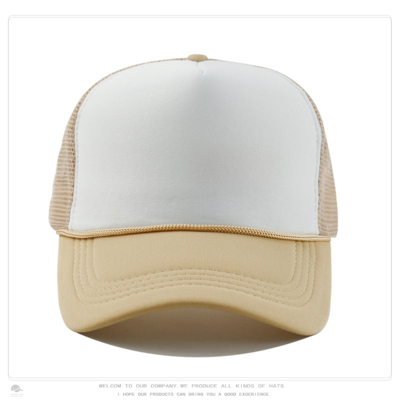 Wholesale Sponge plate printed embroidered rope men' s baseball cap Hat