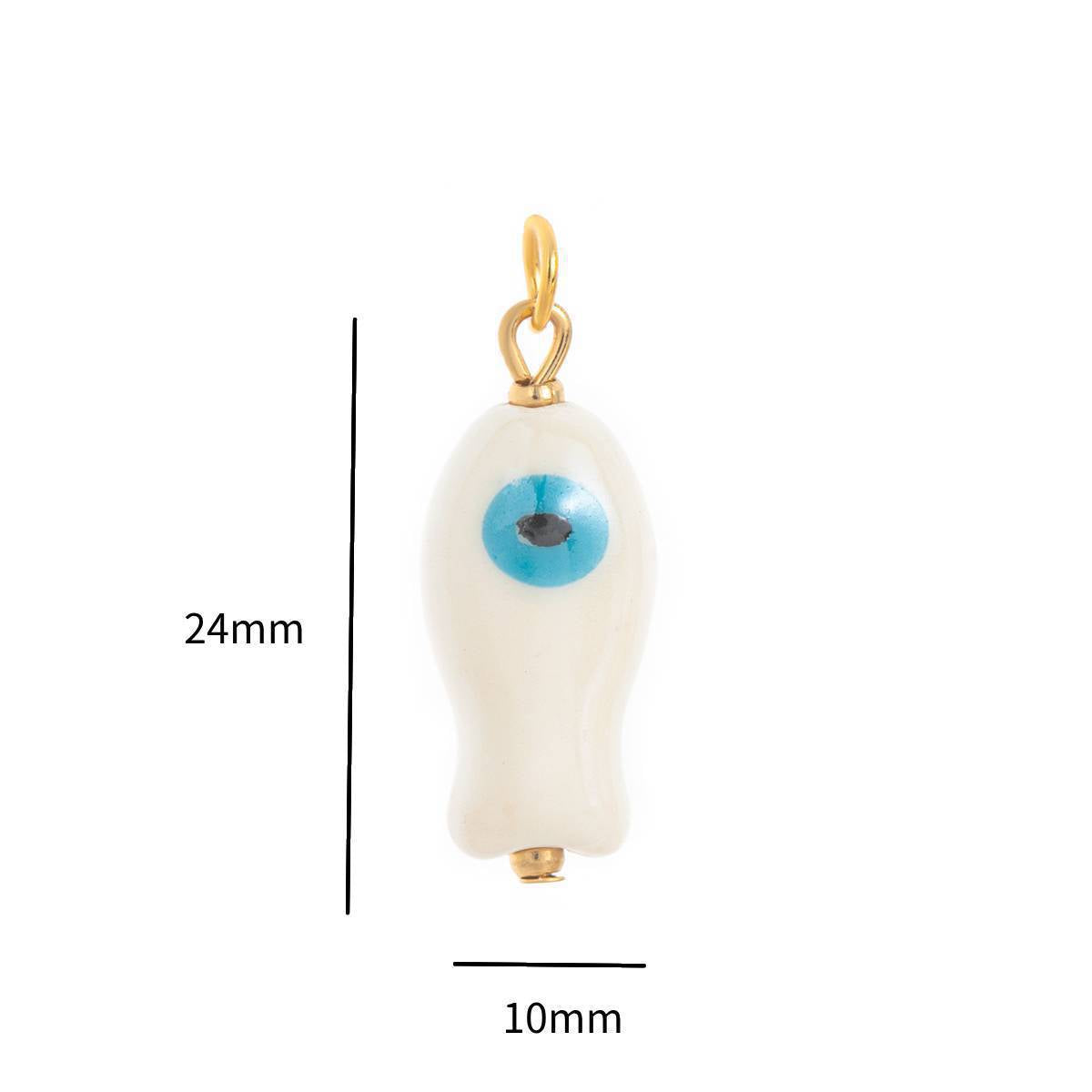 Wholesale Stainless steel heart star moon and eye pendant necklace