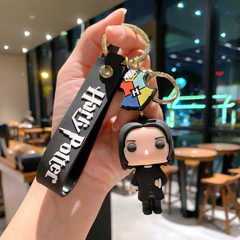 Wholesale Cartoon Cute PVC Soft Keychains Creative Keychain ACC-KC-XinShu014