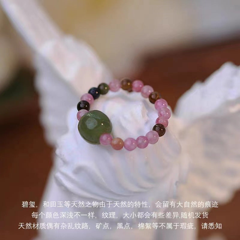 Wholesale New Chinese Style Bamboo Knot Wood Ring for Women - Niche Design Jewelry Accessory Gift