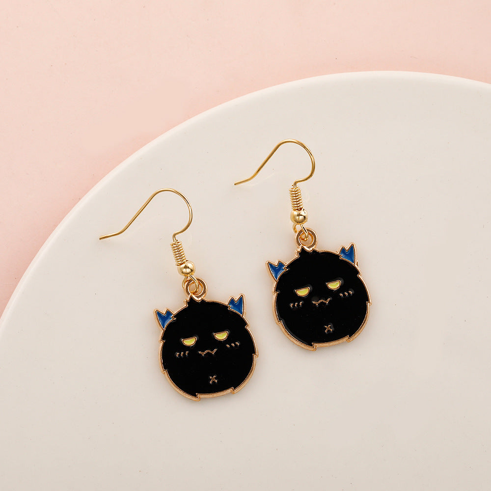 Wholesale  Halloween  earrings  popular Devil pumpkin bat festival earrings