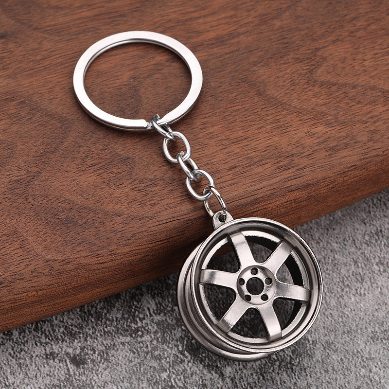 Wholesale Creative three-dimensional car modification accessories keychains