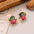 Wholesale Floral Drop Earrings High-End Sensation Summer Atmosphere Ear Jewelry