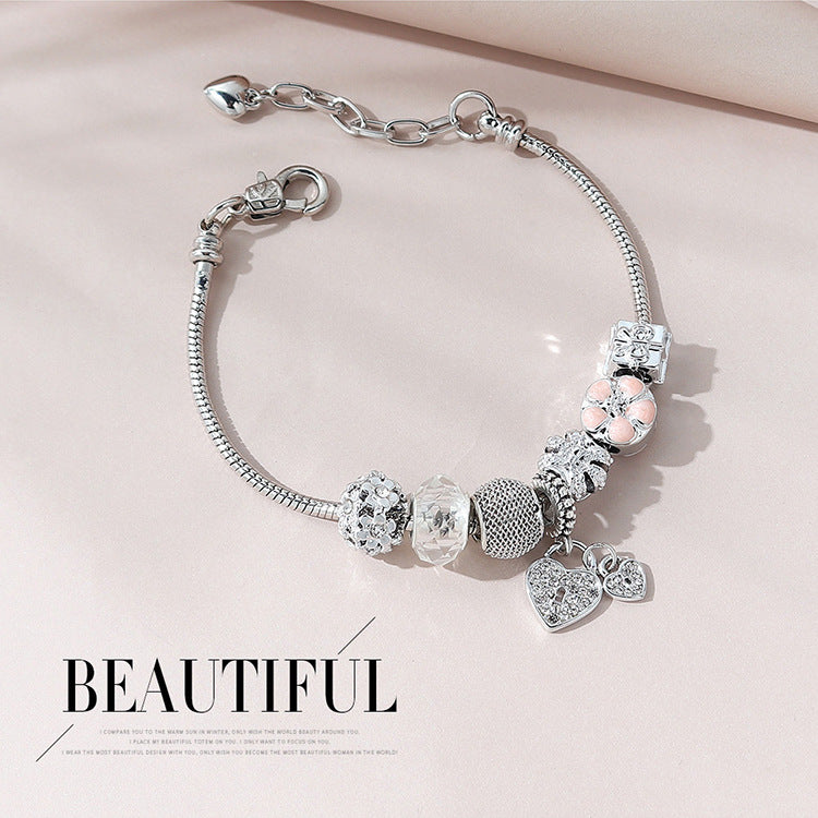 Wholesale Temperament Hollow Flower Bracelet ACC-BT-Qianzi001