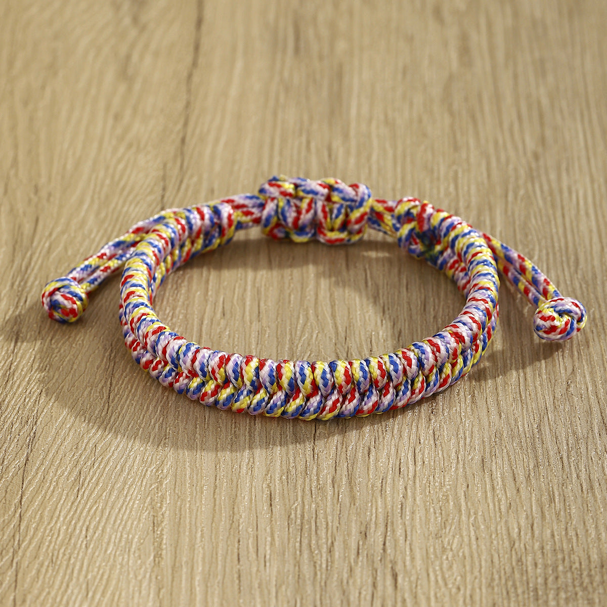 Wholesale  Hand-Woven Retro Bohemian Colorful Adjustable Bracelets