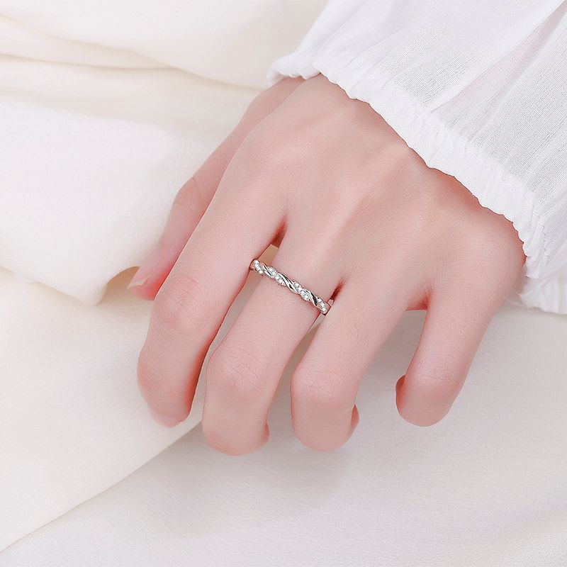 Wholesale 925 sterling silver diamond ring