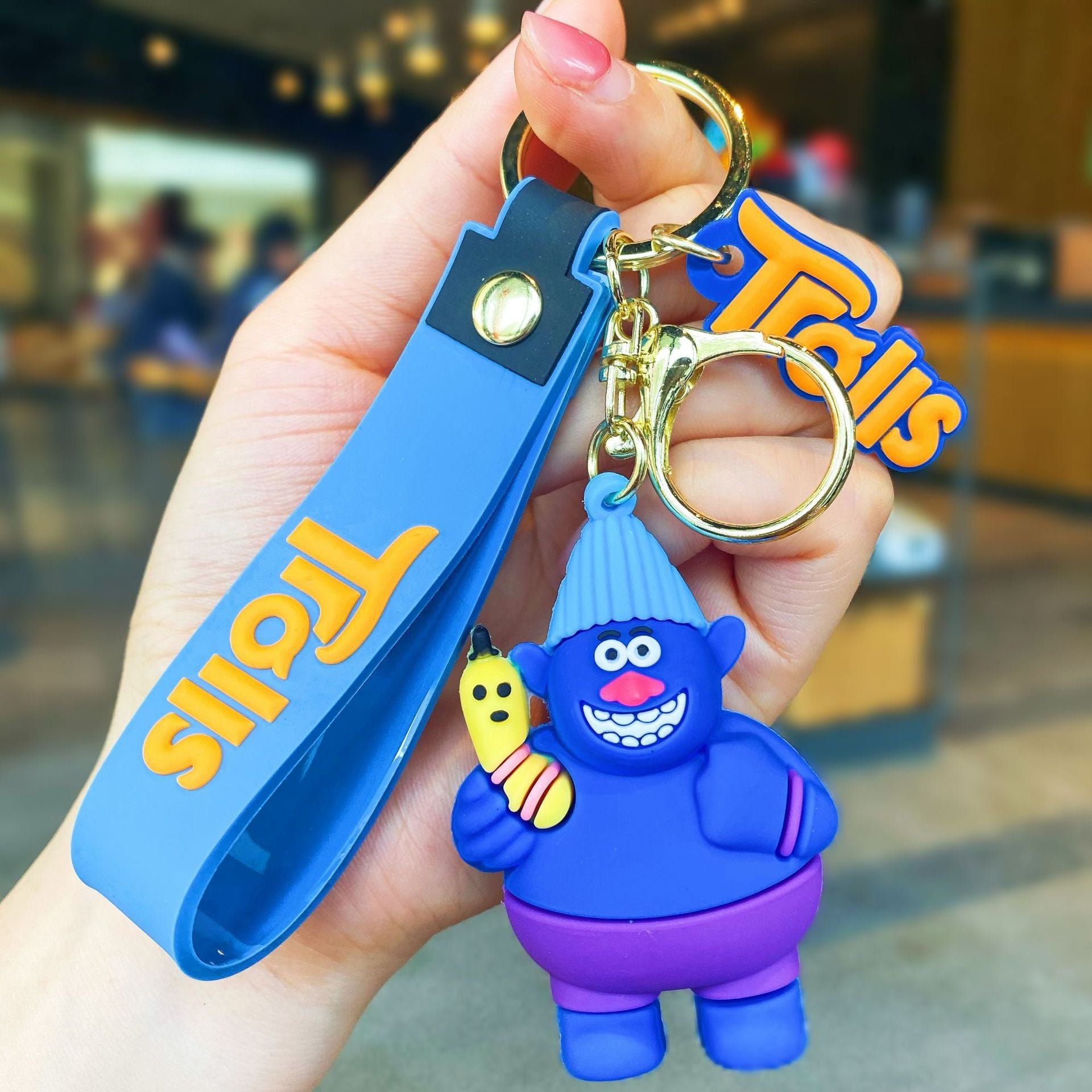 Wholesale Cartoon Cute Anime Silicone Keychains ACC-KC-MingTian004