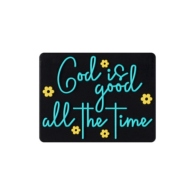 Wholesale 20pcs Cross Sunflower Silicone Focal Beads DIY Bead Accessories ACC-BDS-RongFa053