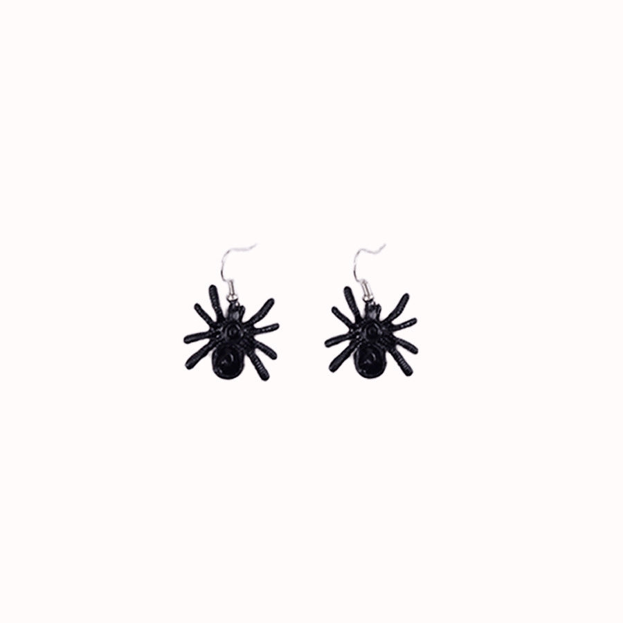 Wholesale Retro Gothic Black  Earrings And Necklace Set  Party Gift Zinc Alloy Jewelry For Resale