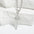 Wholesale  twelve constellation stone clavicle chain  cross necklace