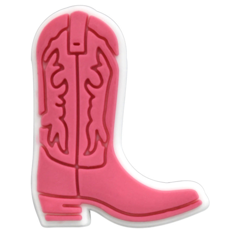 Wholesale 100pcs Random Pink Denim Shoes Accessories Shoes Charms