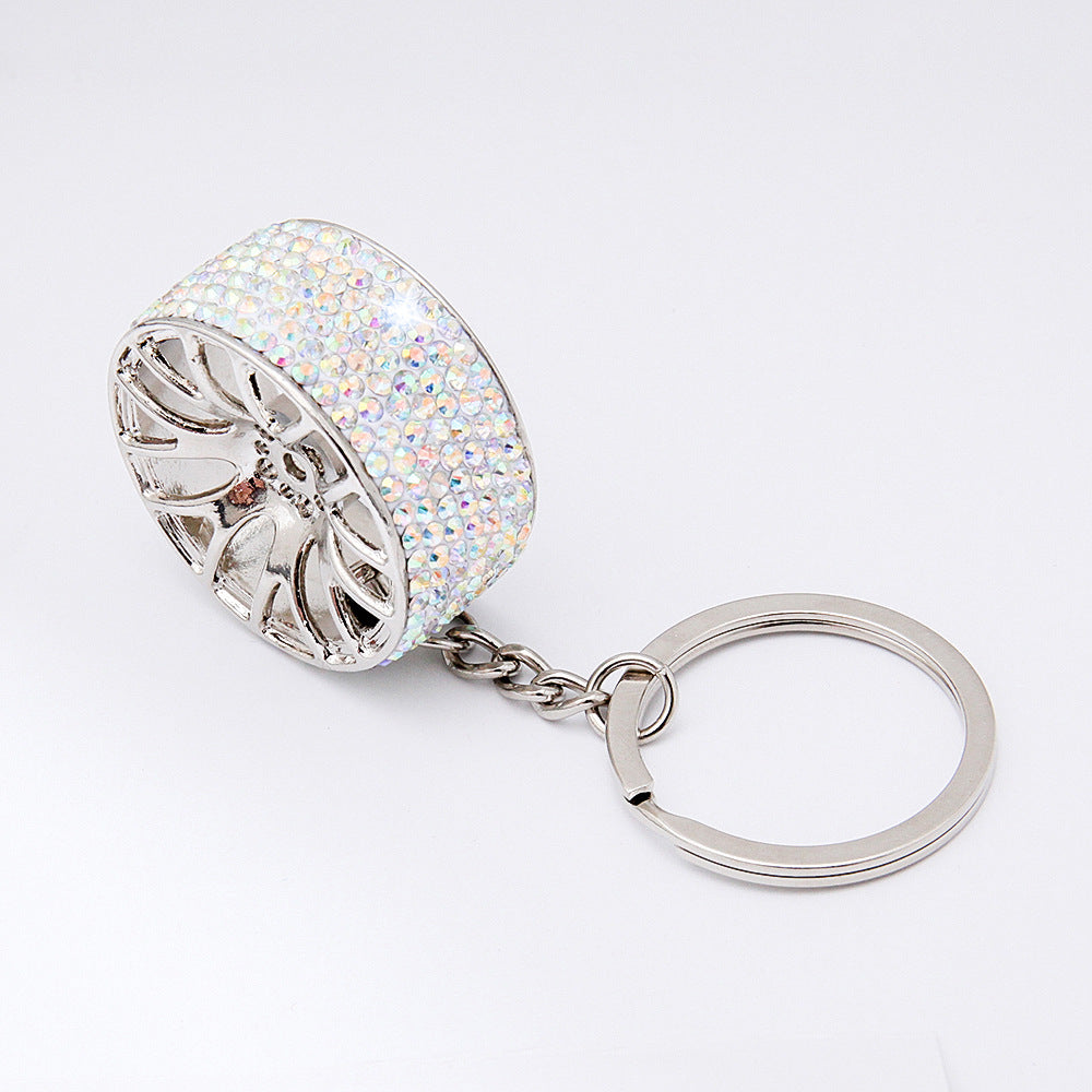 Wholesale Rhinestone Wheel Keychain ACC-KC-ZW004