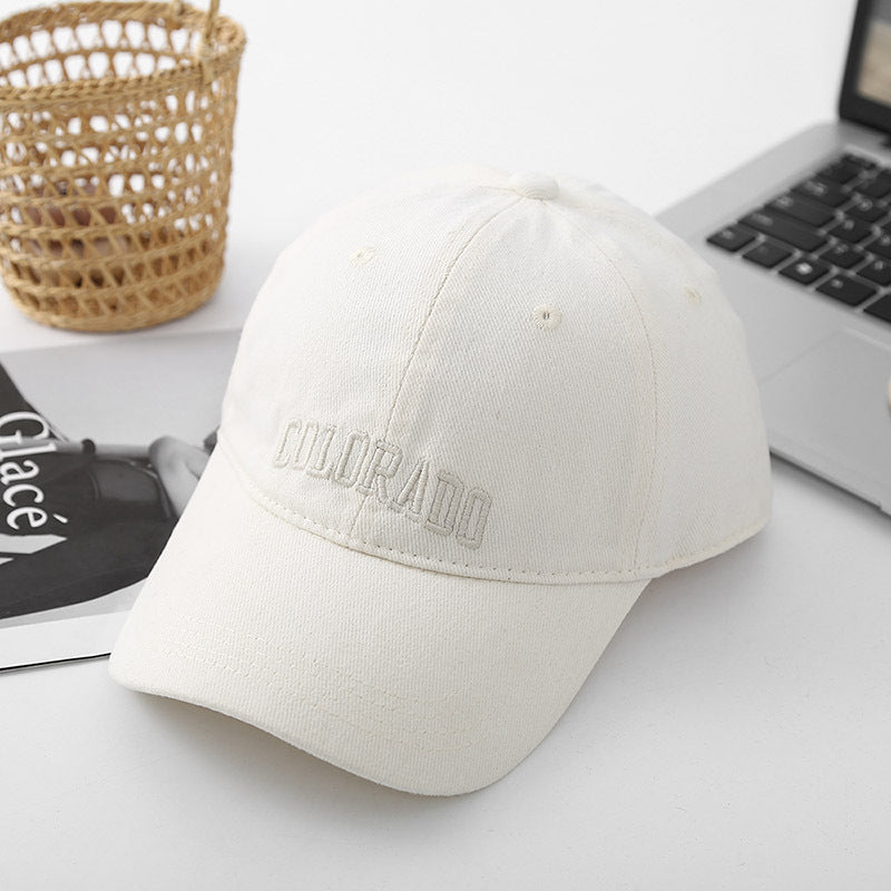 Wholesale Baseball cap embroidery letter sunscreen hat