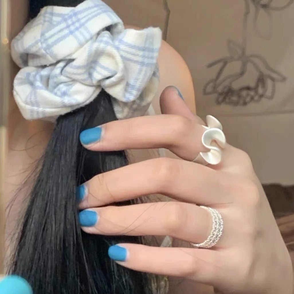 Wholesale Wave and Skirt Zircon Lace Opening Adjustable Rings