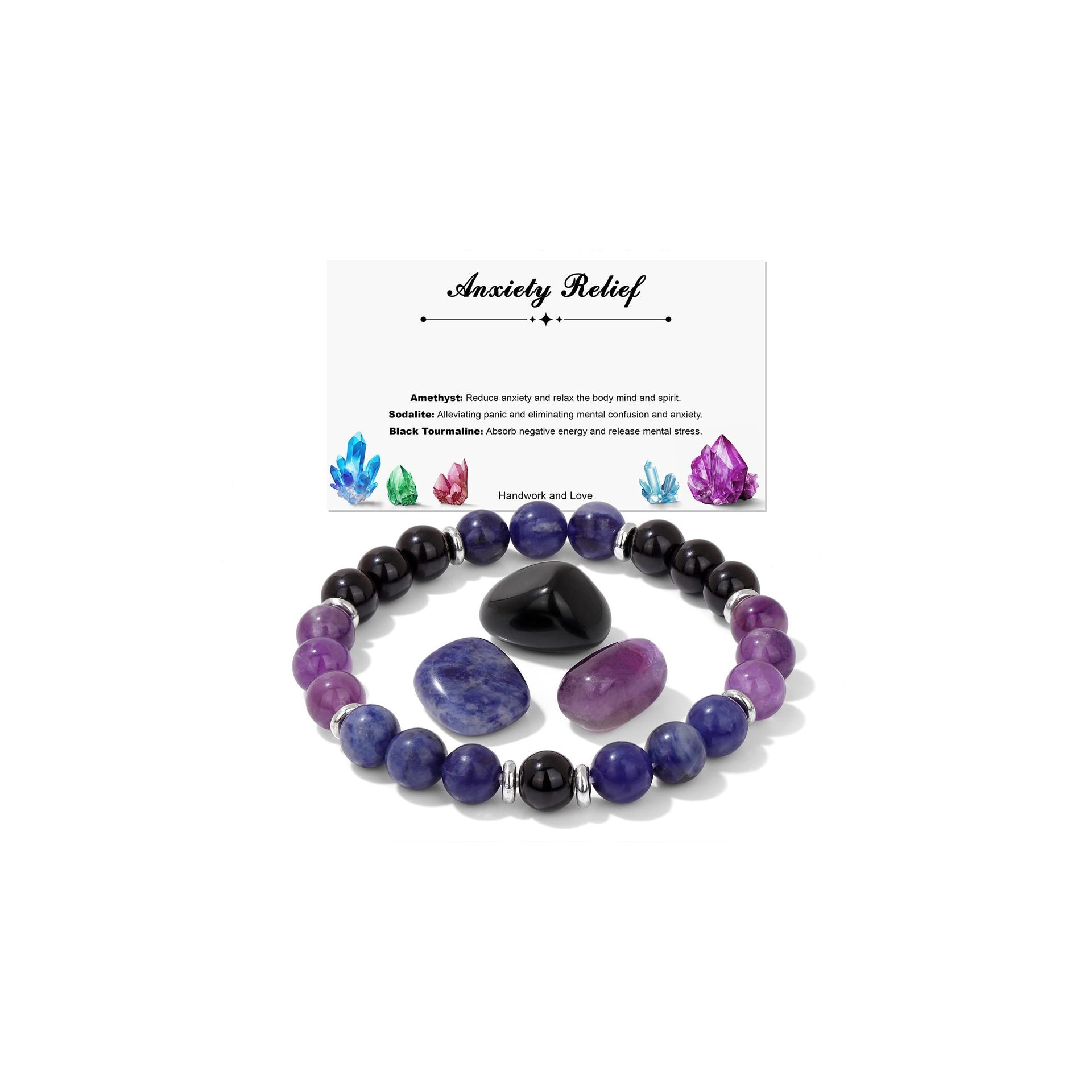 Wholesale 8mm Natural Stone Bracelet