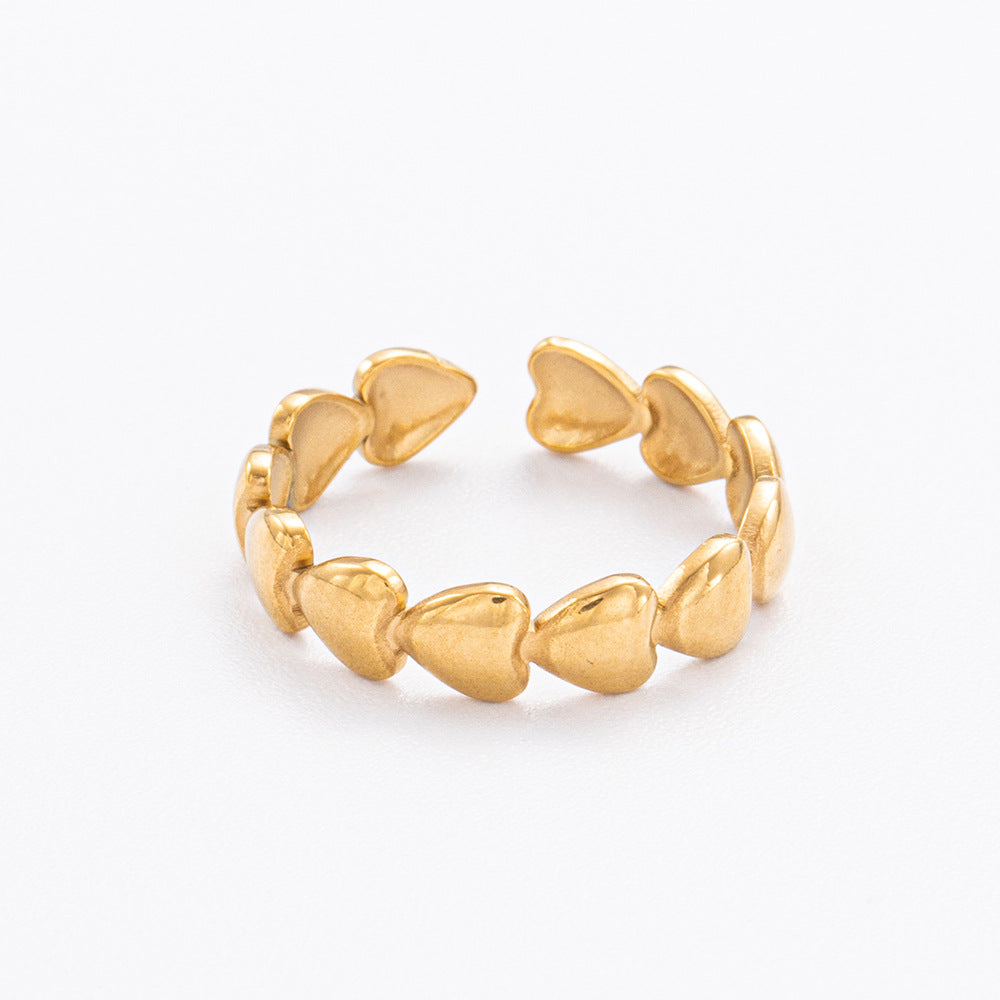 Wholesale Stainless Steel Electroplated 18K Gold Adjustable Rings ACC-RS-LLT009