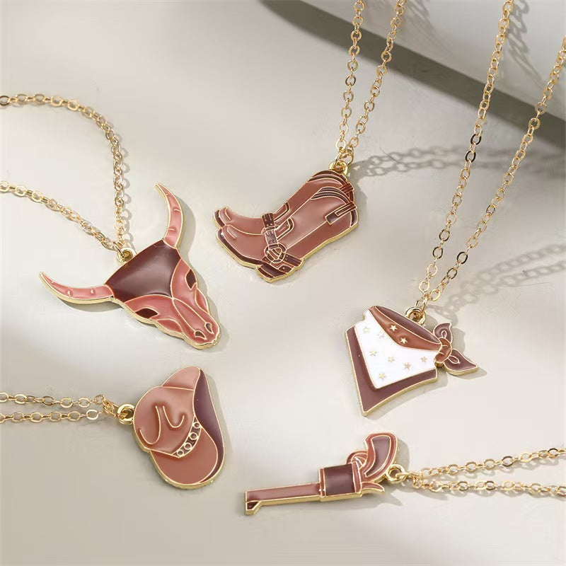 Wholesale Western style Gold Plated Necklaces