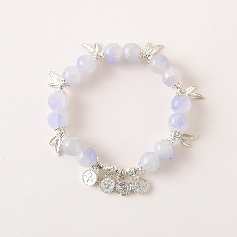 Wholesale Handmade Beaded Crystal Glass Bracelet ACC-BT-YiL005