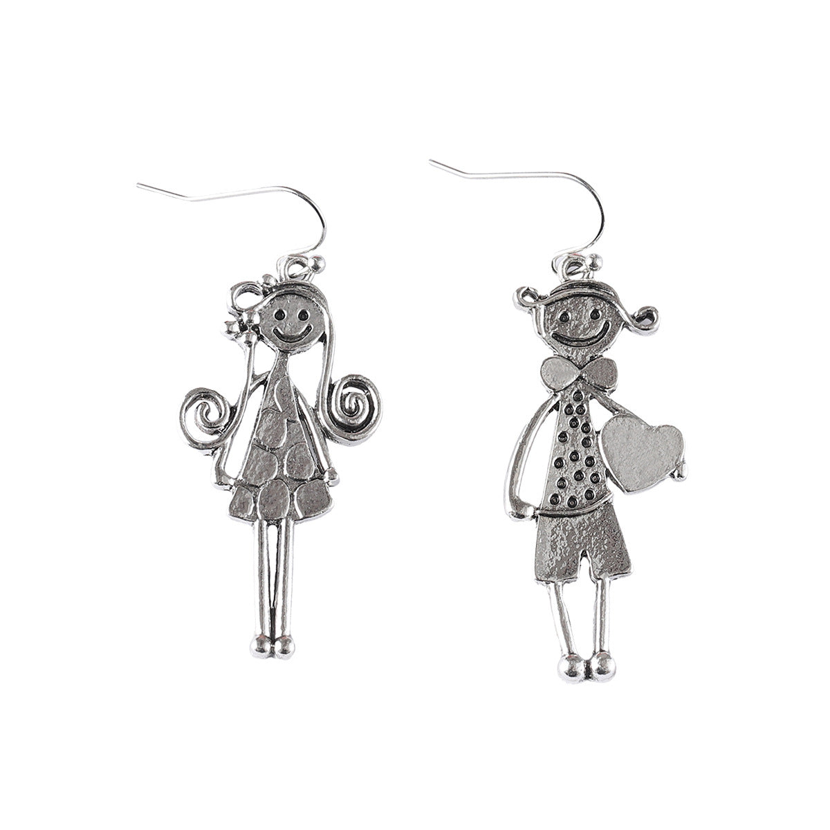 Wholesale heart earrings vintage earrings