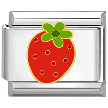 Wholesale Italian Charm Bracelet 9mm DIY Splicing Red Series Stainless Steel Composable Bracelet