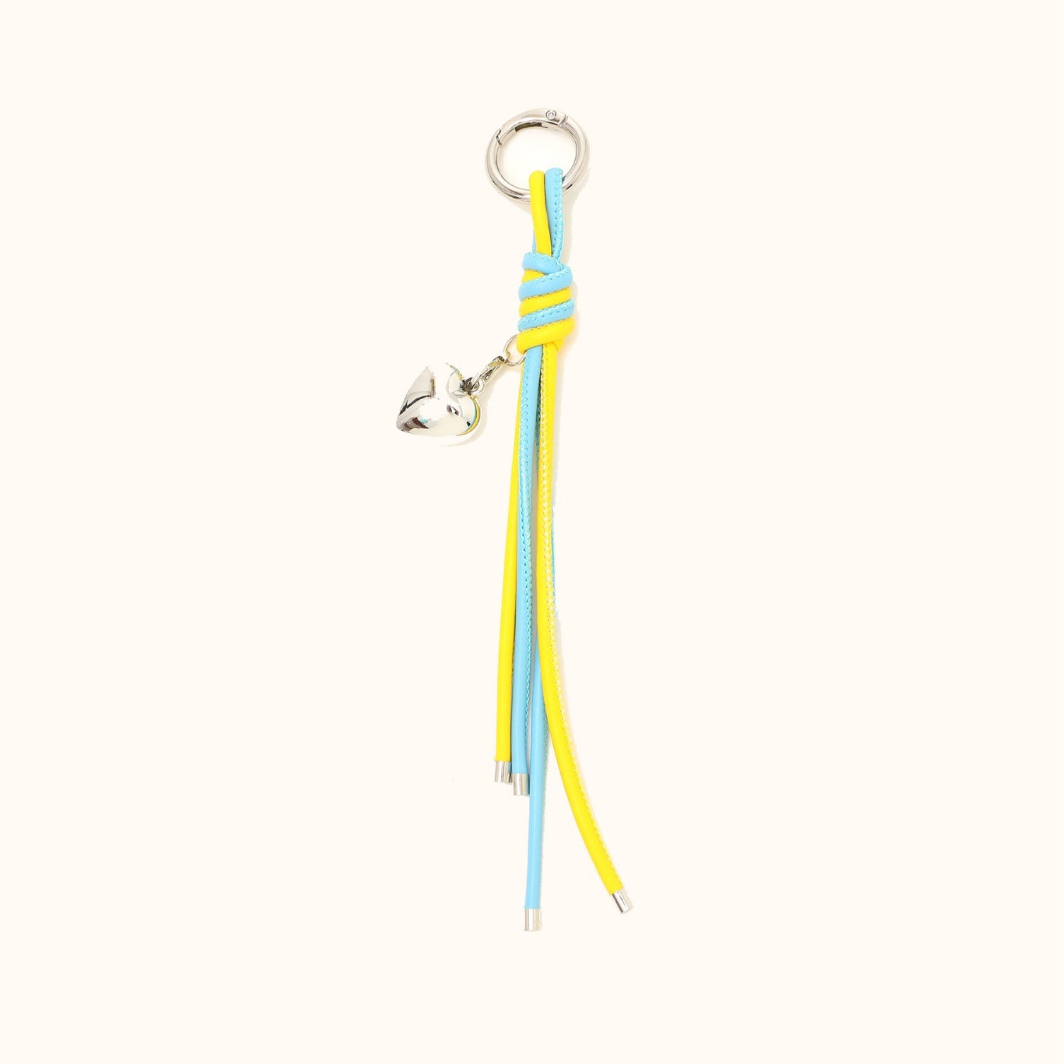 Wholesale  Creative Braided Colorful Hanging Leather Keychains