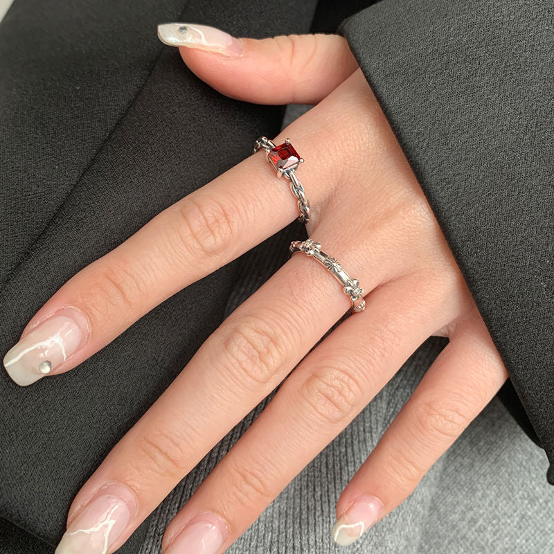 Wholesale 925 Sterling Silver Iris Open Ring