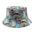 Wholesale colorful mushroom printing fisherman hat