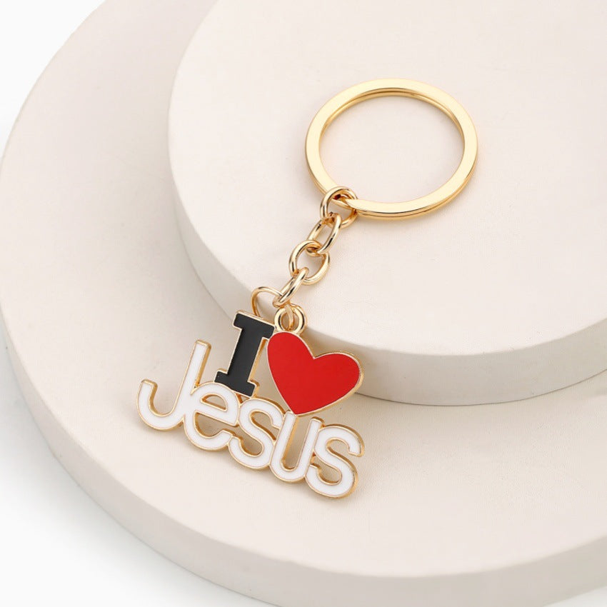 Wholesale Valentine's Day Jesus Love Keychain