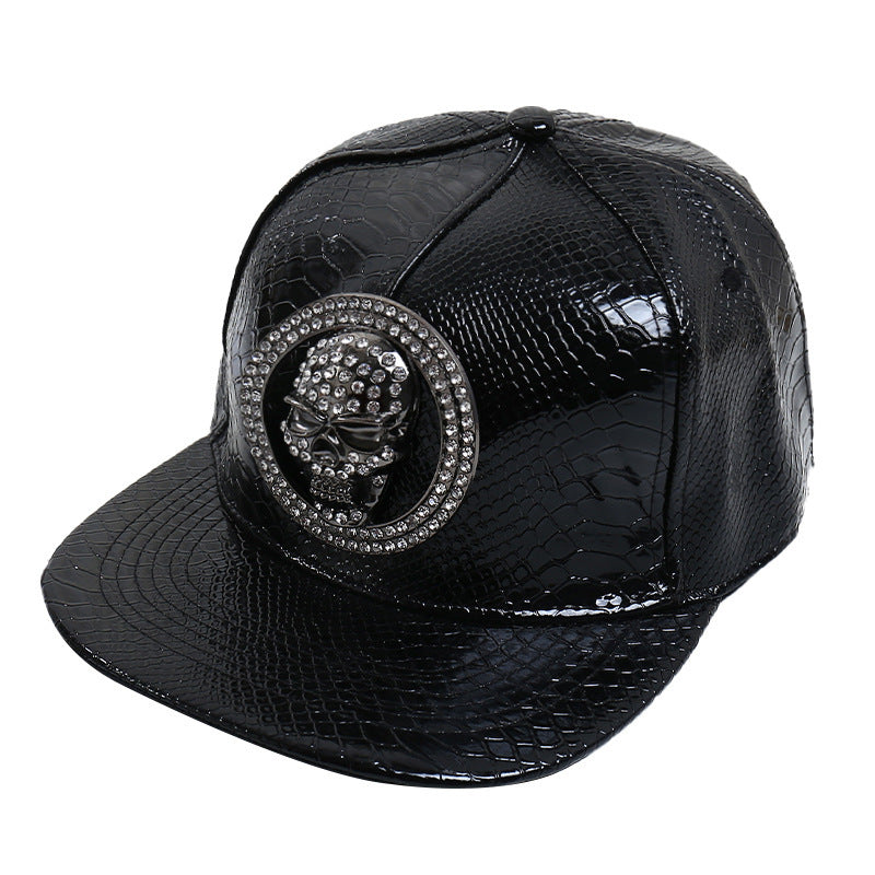Wholesale PU sunshade metal dollar picture  baseball cap