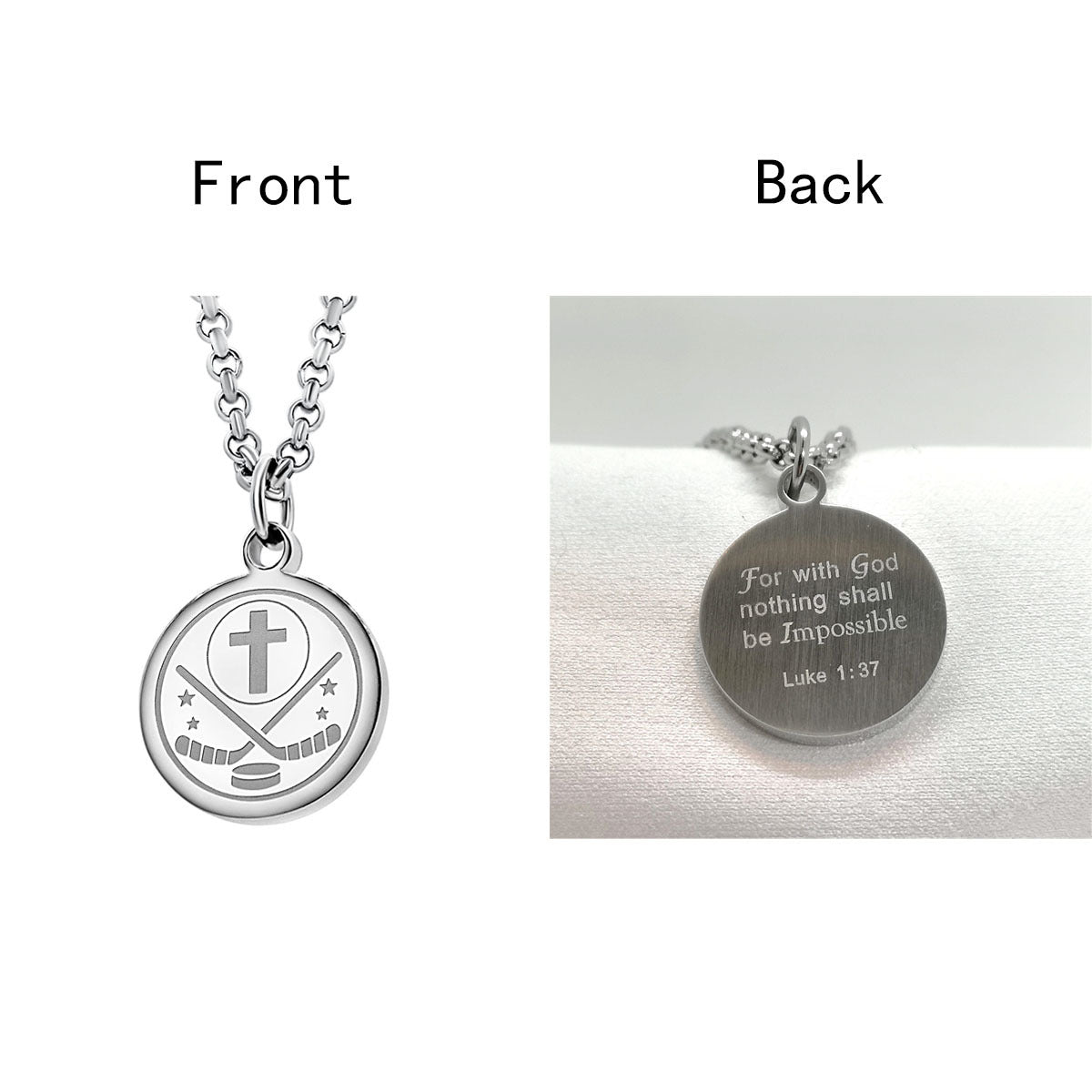 Wholesale Baseball Basketball Football Hockey Round Brand Pendant Necklace