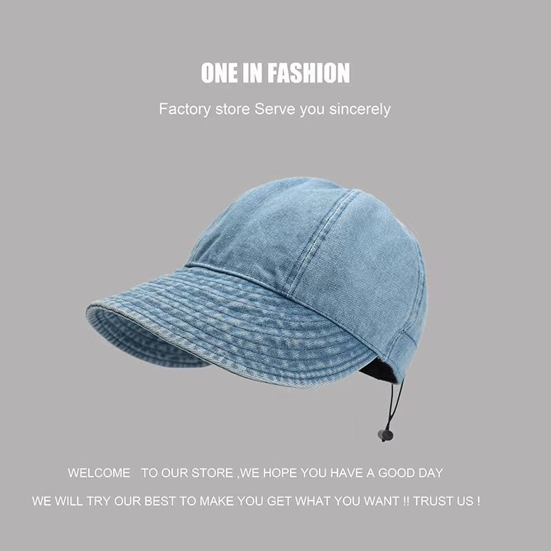 Wholesale Washed Denim Fisherman Hat Baseball Cap