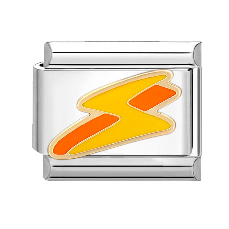 Wholesale Italian Charm Bracelet 9mm DIY Splicing Cute Cartoon Stainless Steel Composable Bracelet