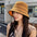 Wholesale Hollow Woven Fisherman Hat Bucket Hat