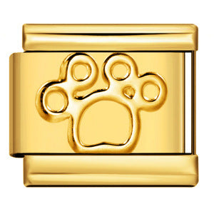 Wholesale Italian Charm Bracelet 9mm DIY Splicing Removable Cat Claw Stainless Steel Composable Bracelet