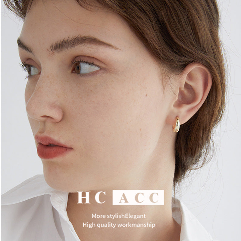 Wholesale Copper Plated 18K Gold Bow Earrings ACC-ES-HuaChuang011