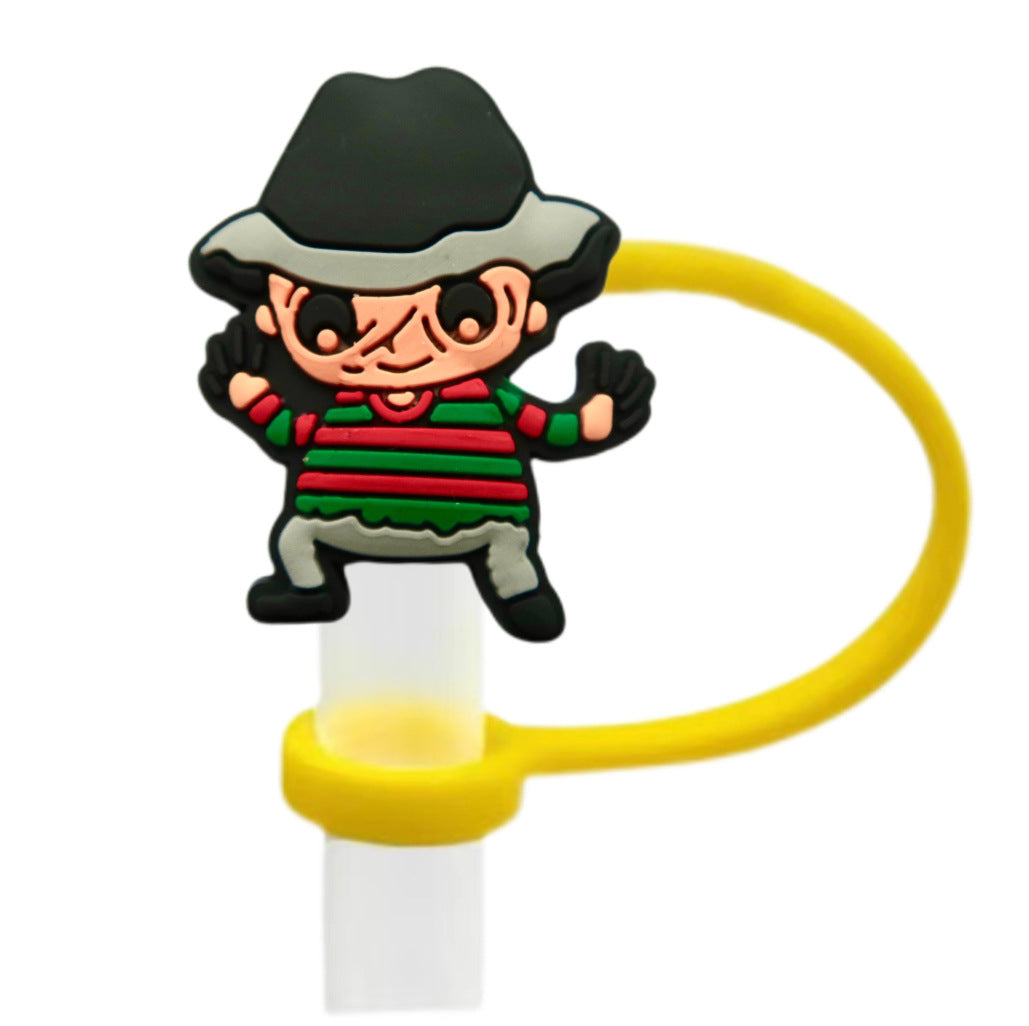 Wholesale 10pcs  Silicone  Straw Cover Straw Tube Cap