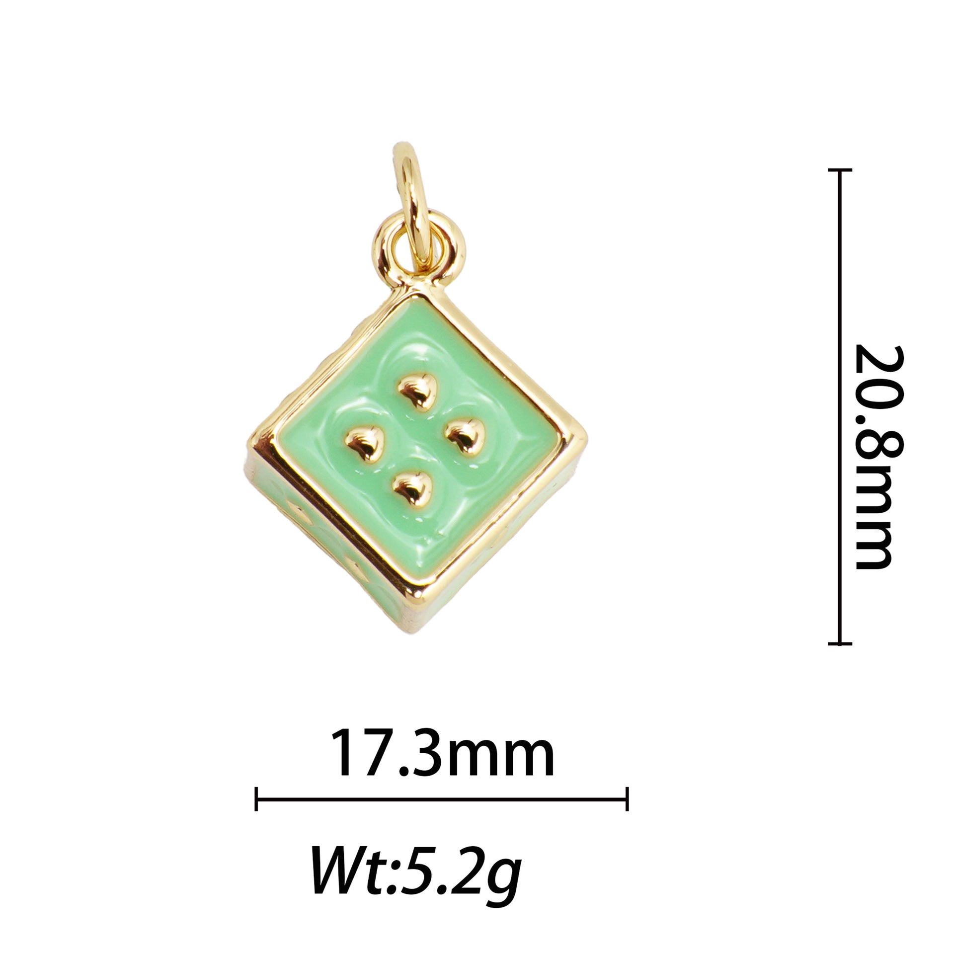 Wholesale 10pcs 18k pure gold copper plating ladies necklace pendant