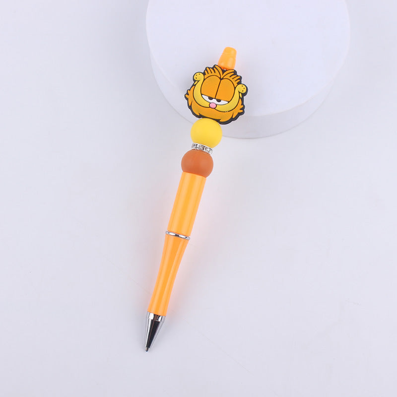 Wholesale Cartoon Silicone Animal Bee Dog Beaded Pen