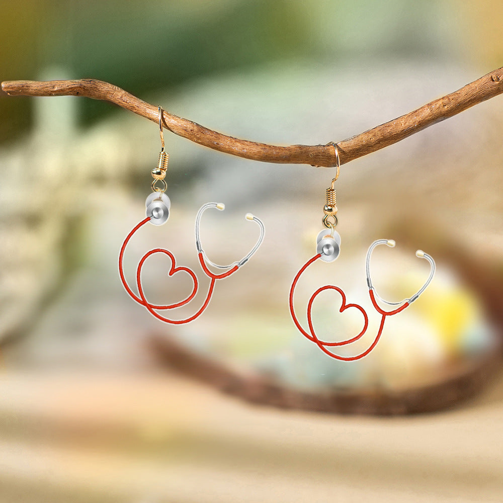 Wholesale Water Cup Acrylic Earrings