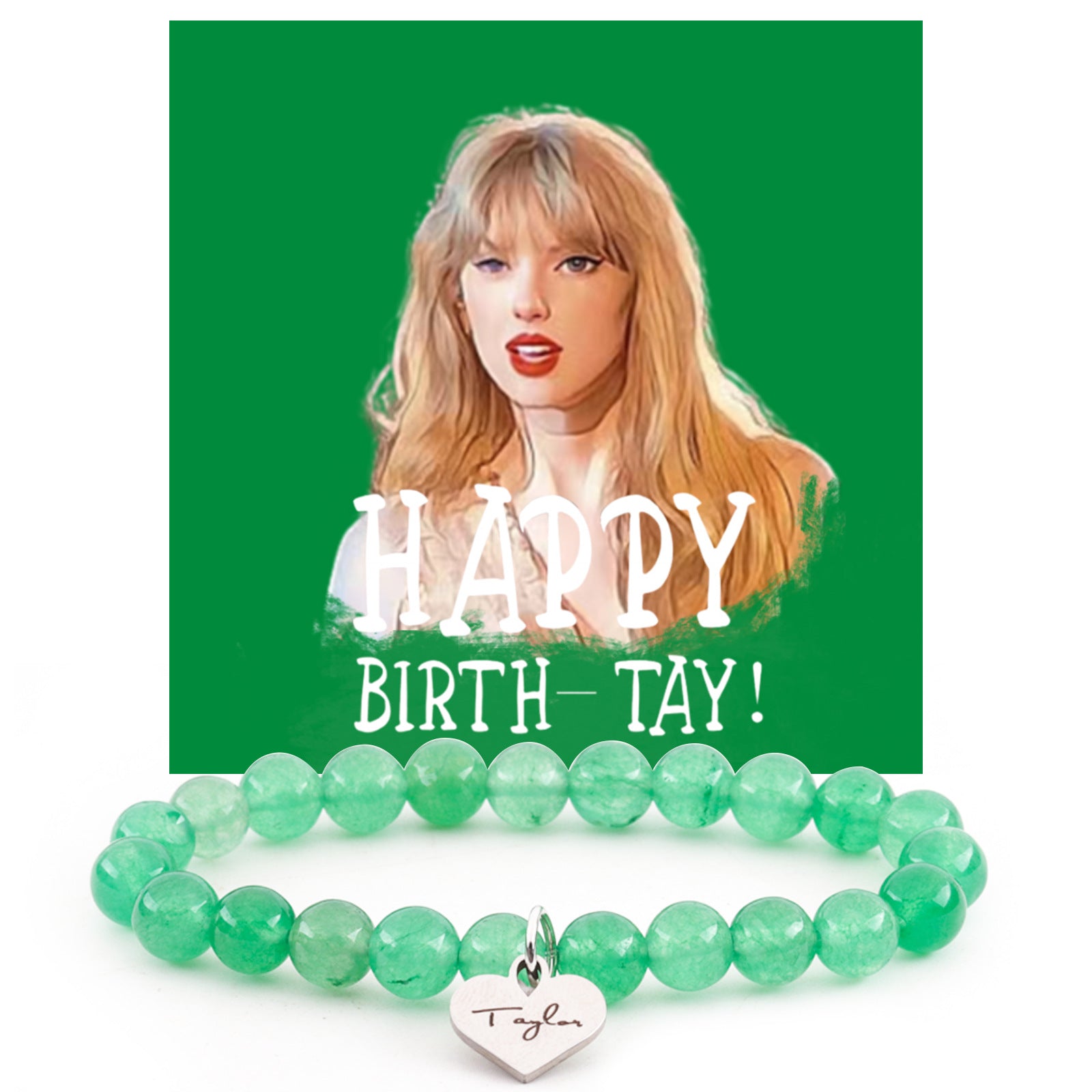 Wholesale Elastic Rope Braided Natural Stone Love Heart Rose Quartz Bracelet ACC-BT-FenRui001