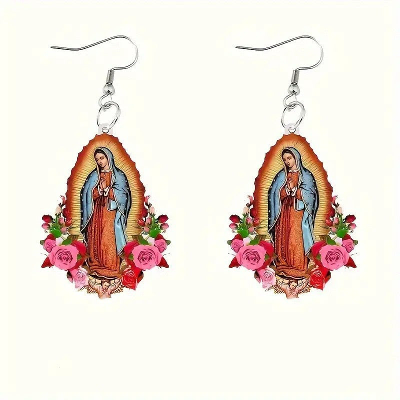 Wholesale Vintage Religious Women' s Earrings