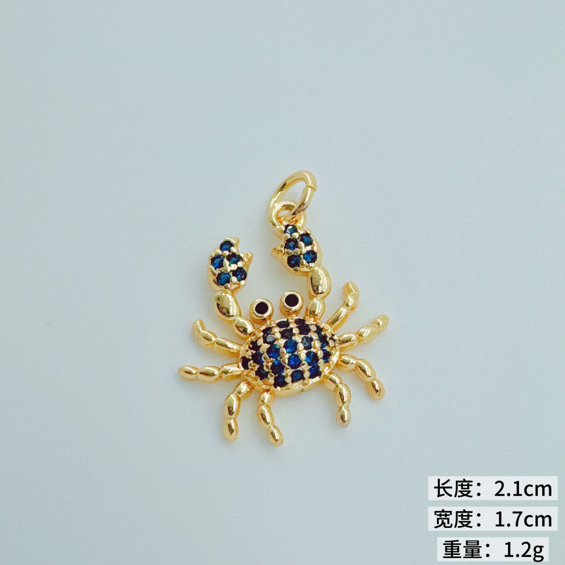 Wholesale Copper Electroplated Ocean Series Necklace Stylish Women' s Layering Jewelry