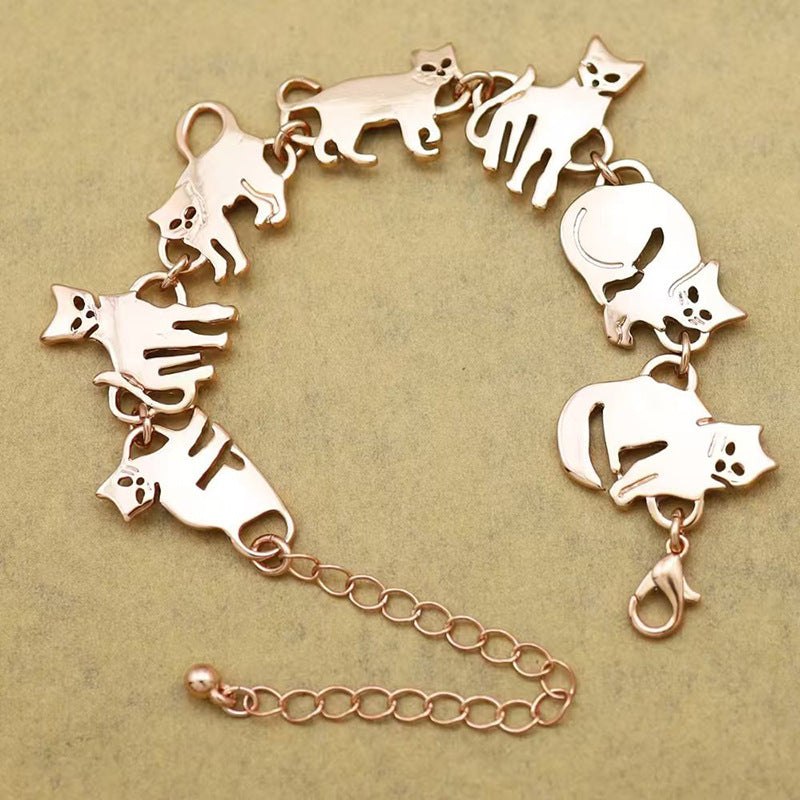 Wholesale  Cute Cat Bracelet  Creative Small Animal Accessories
