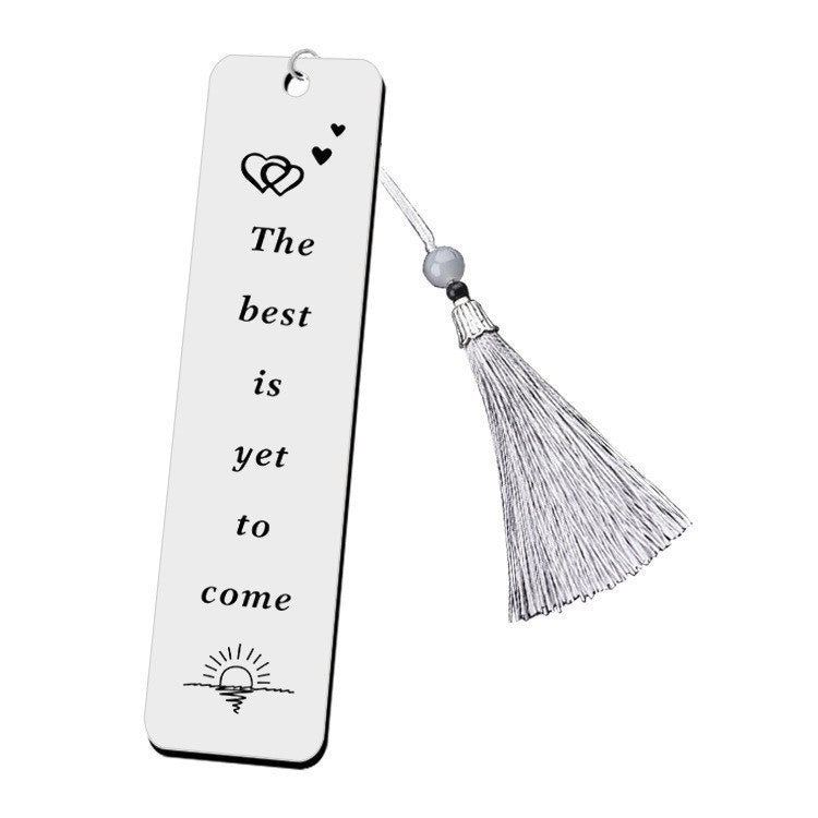Wholesale Stainless Steel Bookmark Laser Engraved Custom Logo Teacher S Day Gift DIY Bookmark For Boutique Resale