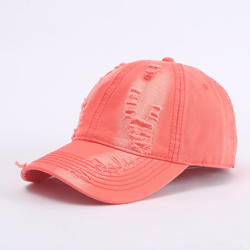 Wholesale Street ripped retro baseball cap