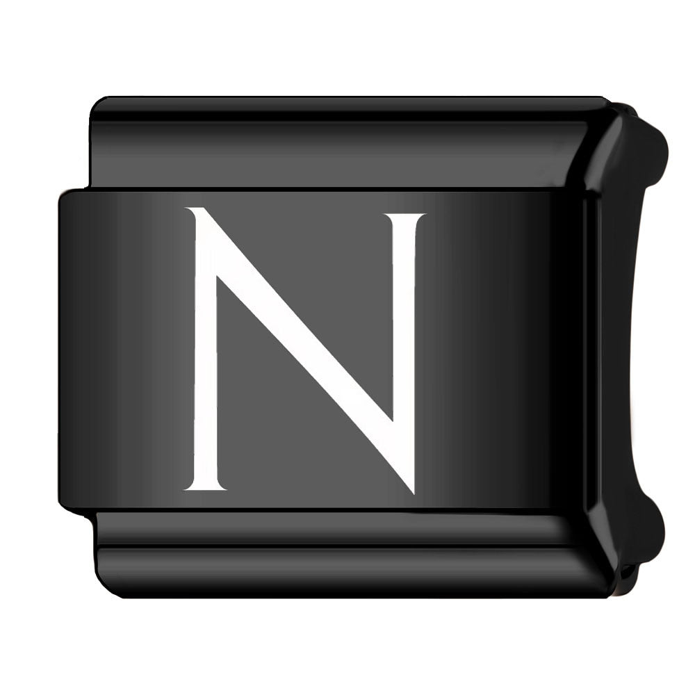 Wholesale Italian Charm Bracelet 9mm DIY Splicing Laser Letters Stainless Steel Composable Bracelet