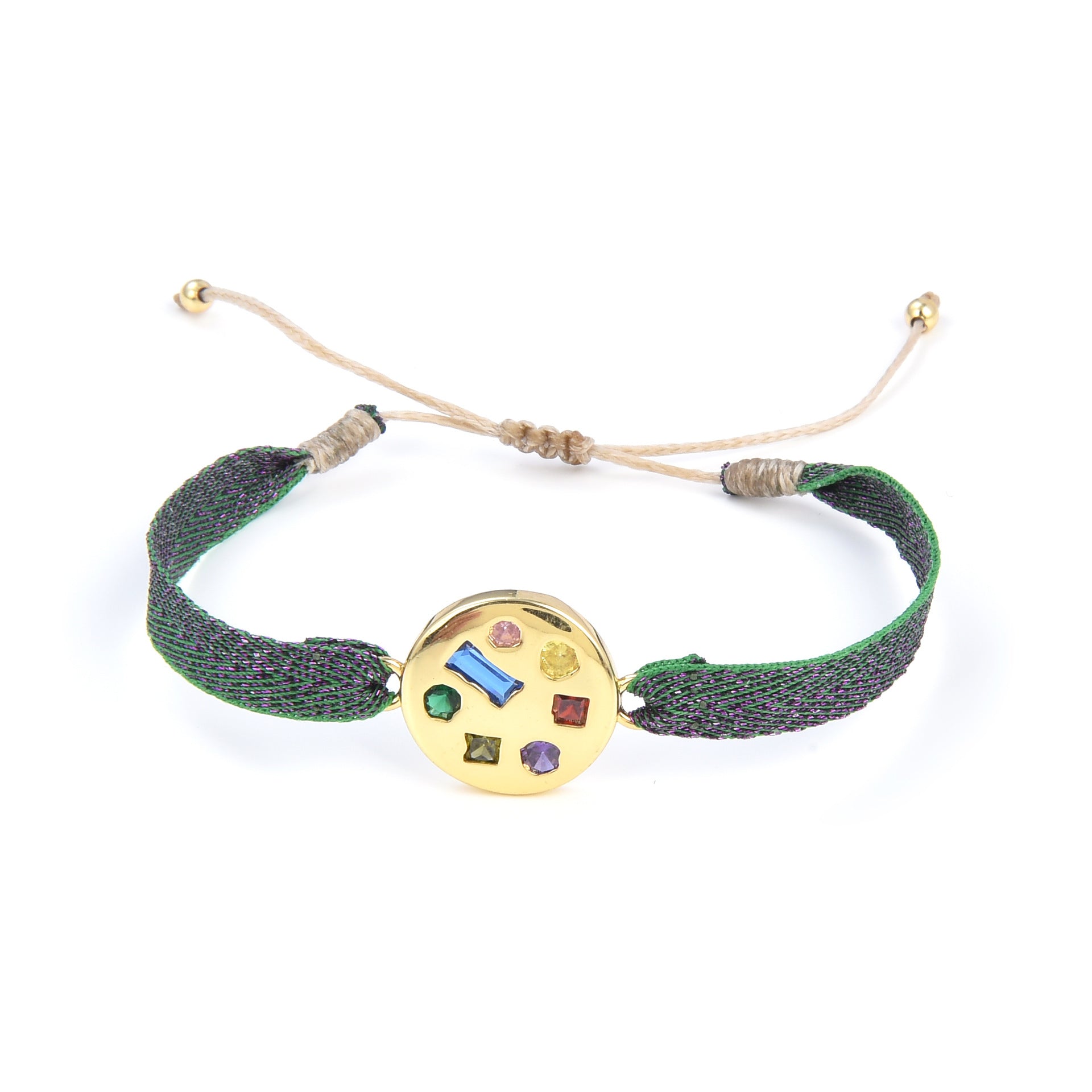 Wholesale micro-embellished Nepalese ethnic style retro hand rope bracelet ACC-BT-Qiqi002