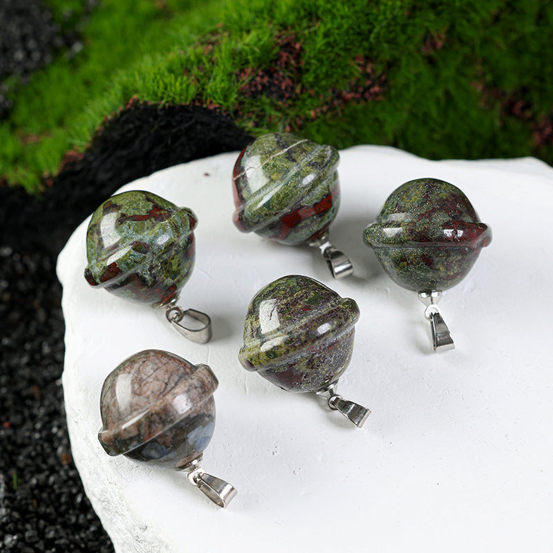 Wholesale  Galaxy Planet Three-dimensional  Stone Necklace  Pendant