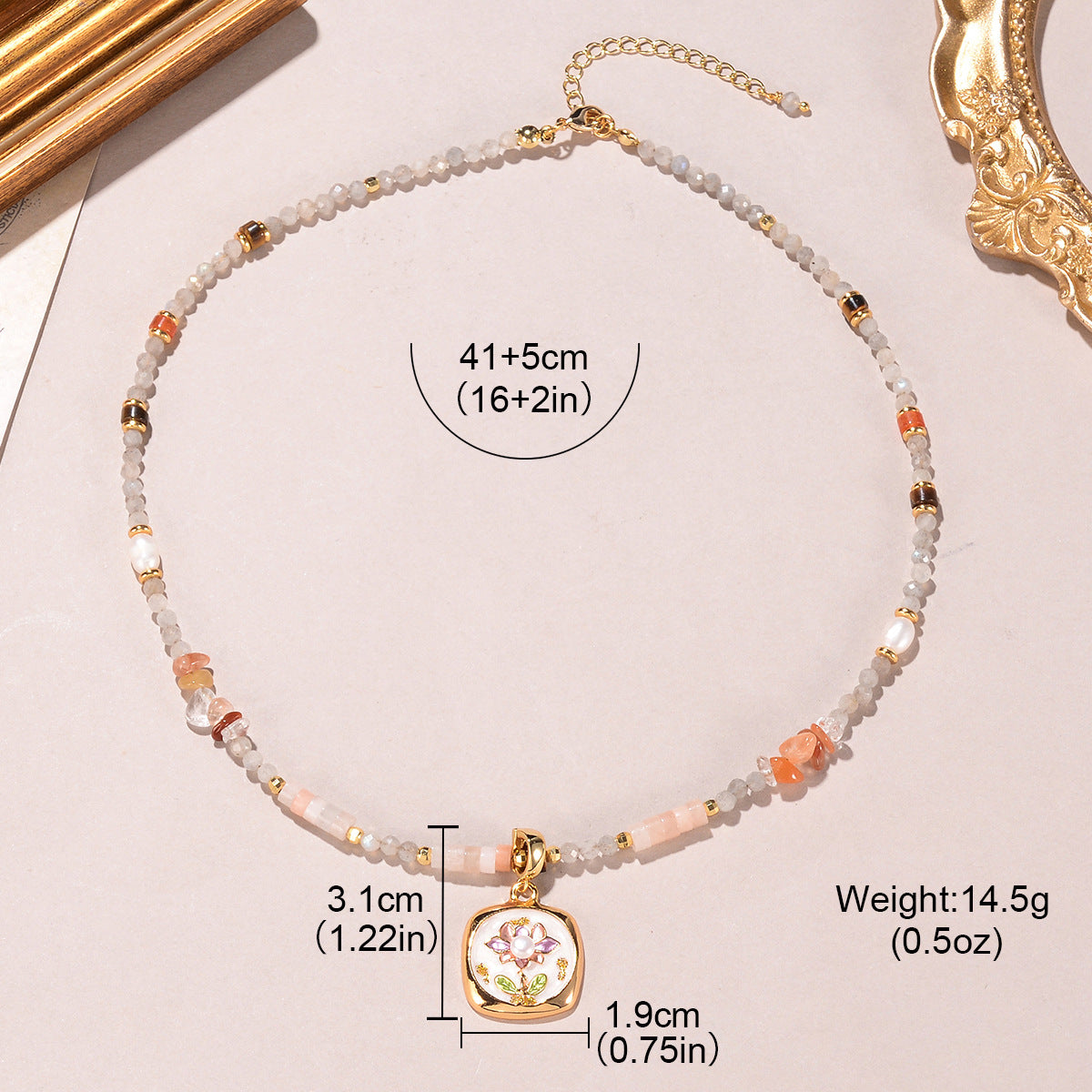 Wholesale Baroque Pearl Flower Necklace