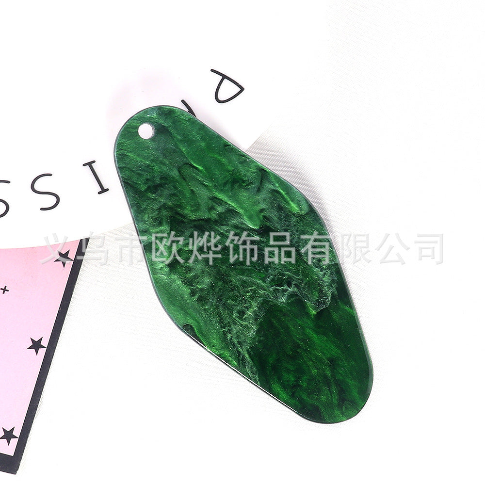 Wholesale 10PCS DIY Acrylic Letter Keychain/ Bookmark